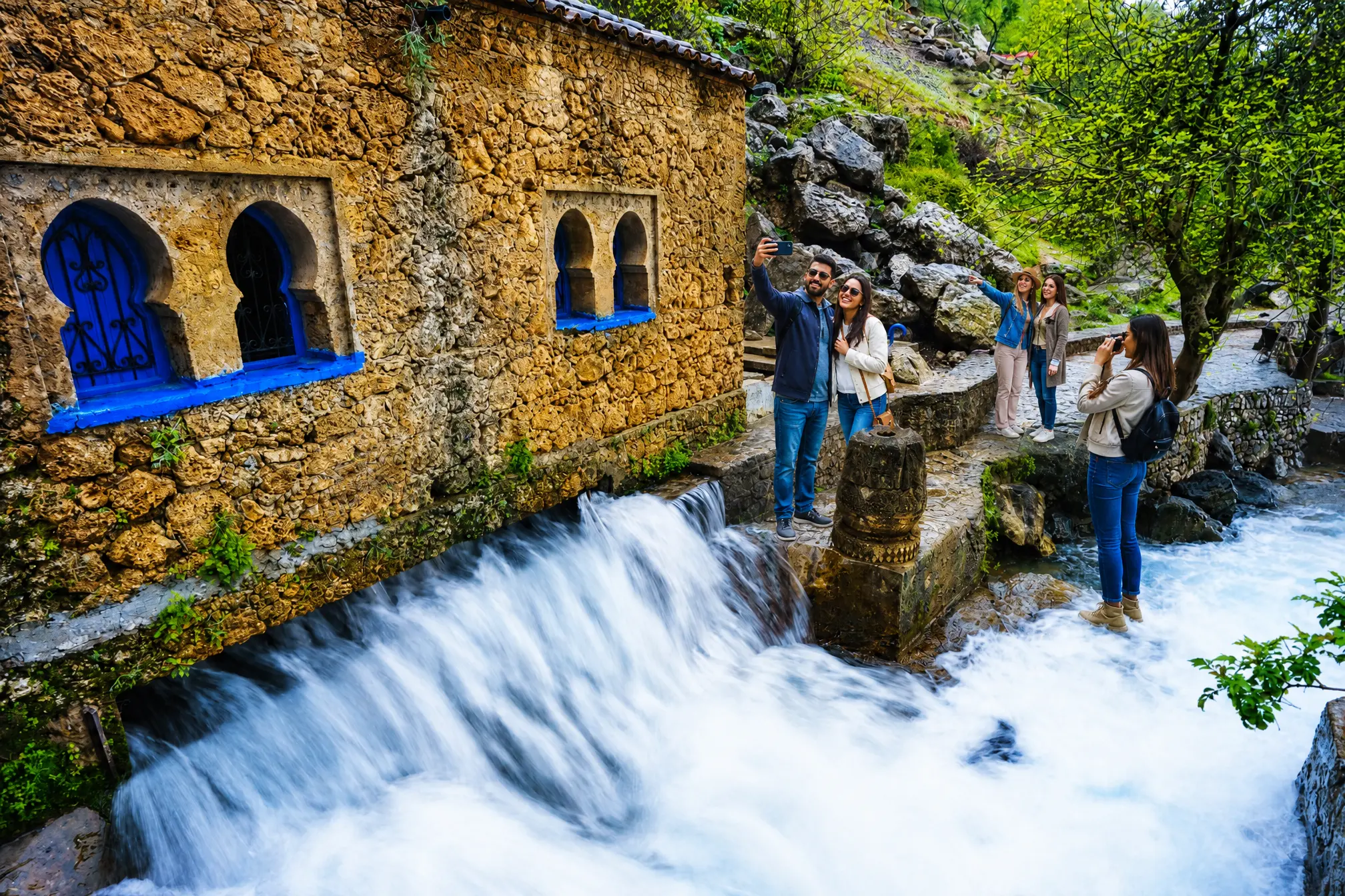Ras El Maa Waterfalls
